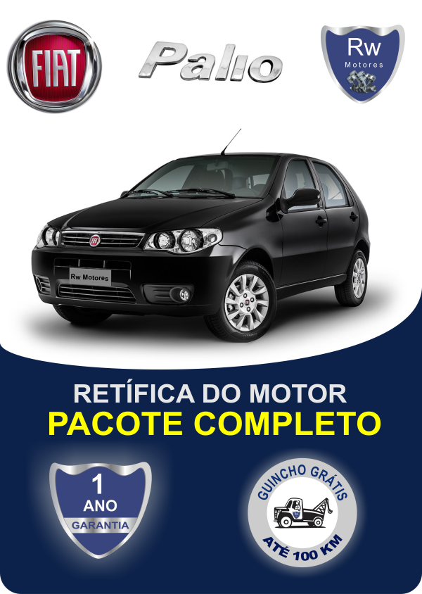 Retífica de Motor Fiat Palio Rw Motores